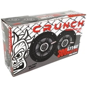 Crunch Car Audio 3 Way Speakers 225 Watt 75 Watt, CS653, 4 Pack