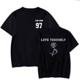 thumbnail image 2 of KPOP BTS Camiseta De Algodón JIMIN JUNGKOOK Álbum LOVE YOURSELF Tear Mismo Manga Corta Top Hombres Mujeres Más Tamaño Versión Coreana Suelta Pareja Casual Media, 2 of 4