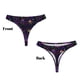 thumbnail image 3 of Balery Multi-colored Spiders Tangas de Algodón para Mujer con Estampado – Ropa Interior Sexy, Transpirable, G-string-4X-Large, 3 of 6