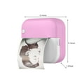 thumbnail image 3 of HLONK Computer & Office Portable Mini Thermal Inkless Printers Wireless Bluetooth HD Printers Available For Android And IOS Can Print Question Bank Photos Labels Documents Etc. Pink A, 3 of 9