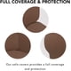 thumbnail image 3 of Funda de sofá superelástica para silla, funda de sofá suave antideslizante de licra, protector de muebles lavable con espuma antideslizante y parte inferior elástica para niños, mascotas Xemadio LRWJ062-2, 3 of 7