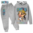 thumbnail image 3 of Conjunto de sudadera con capucha de una pieza de Anime nuevo 2025, sudadera Sonic para niños, jersey de Stranger Things, ropa de moda para bebés y niñas, 3 of 5