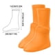 thumbnail image 3 of Fundas impermeables reutilizables para adultos – Sobrezapatos antideslizantes de techo alto para hombres, mujeres, material duradero de seda de leche, ajustan a la talla 5-12, portátiles para, 3 of 6