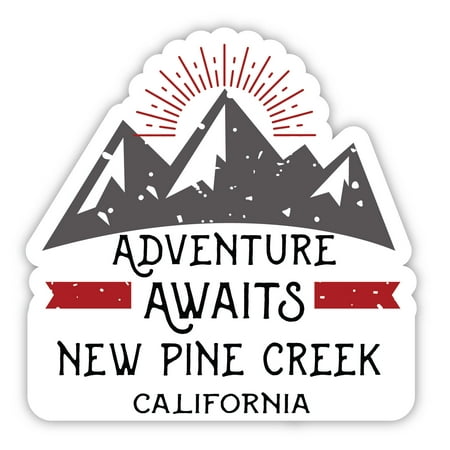 

New Pine Creek California Souvenir 4-Inch Magnet Adventure Awaits Design