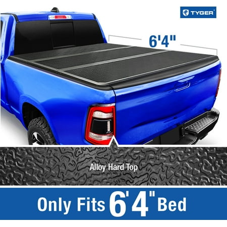 Tyger Auto T5 Alloy Hardtop Truck Bed Tonneau Cover for 2019-2022 Ram 1500 New Body Style | 6 4  Bed (76 ) | Not for Classic | Does Not Fit with Multi-Function (Split) Tailgate or RamBox | TG-BC5D3045