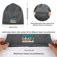 thumbnail image 2 of BUBBLE GUPPIES Beanie Men Slouchy Knit Skull Cap Warm Stocking Hats Guys Women Winter Beanie Hat Cuffed Plain Hat, 2 of 8