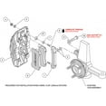 thumbnail image 3 of Wilwood AERO6 Front Caliper & Bracket Kit - Red 97-13 C5/C6 Corvette w/ OEM HD/Z51 Rotors, 3 of 5