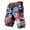 11Blue25, variant on Patriotic Printed Cargo Shorts For Man Fourth Of July Celebration Workwear Casual Shorts Holiday Party Comfortable Bottoms