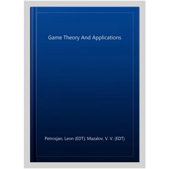 Pre-Owned Game Theory And Applications
