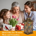thumbnail image 7 of Solar Lantern Mexican talavera ceramic tile seamless Ethnic folk ornament Italian Garden Hanging Lantern Waterproof Solar Powered Lighting Outdoor Lamp for Deck Yard Camping Patio Decor, 7 of 7