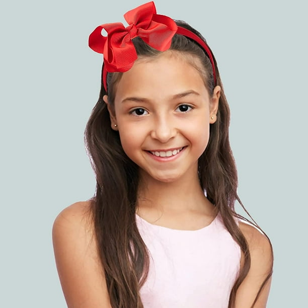 3piezas Diadema Roja Para Mujer Y Niñas, Diadema Linda, Diadema A