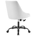 thumbnail image 5 of Modway Designate Swivel Upholstered Office Chair in Black White, 5 of 10