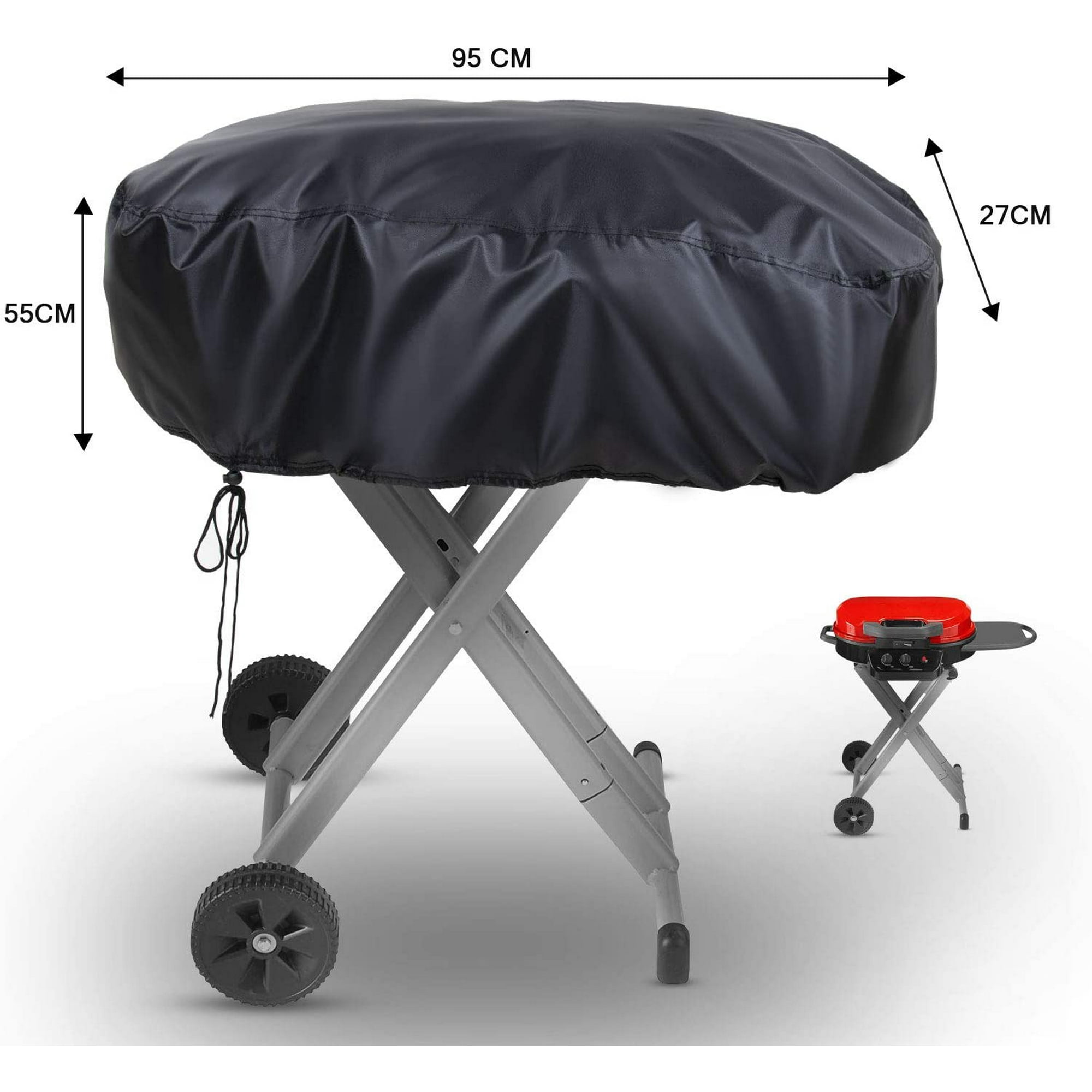 BBQ Grill Cover Waterproof Grill Cover Compatible with Coleman Roadtrip LXX LXE and 285 BBQ Gas Portable Propane Grill Cover with Drawstring Walmart