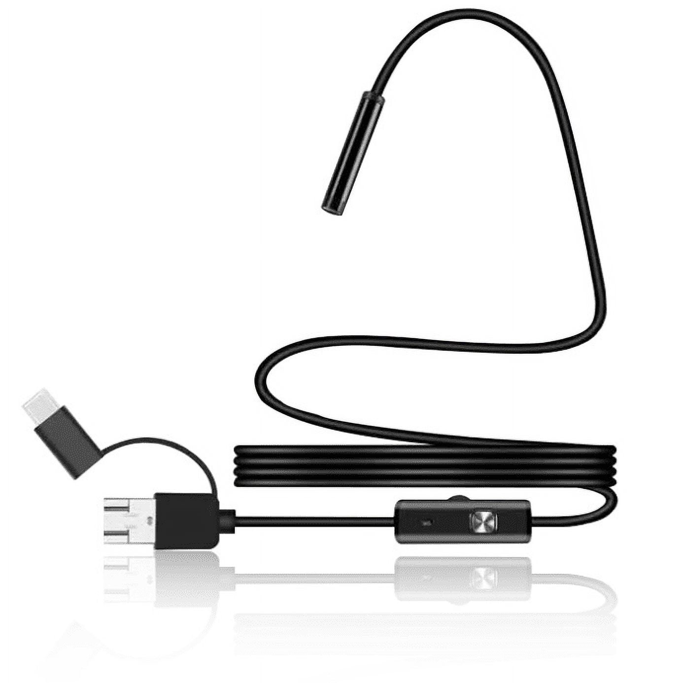 Endoscope USB IP67 étanche - Diamètre 5.5mm, Longueur 2m - Caméra D'inspection - Neuf
