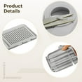 thumbnail image 3 of Silicone Sink Splash Guard, Faucet Water Diverter Pad, Sloped Dish Drying Mat & Sink Organizer for Kitchen, 3 of 5