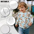 thumbnail image 6 of Uorisanigo Toddle Starfish Otter Sweatshirt Casual Long Sleeve Girls Crewneck Sweatshirt Kids Oversized Sweaters Shirts for Daily Wear & School Fall Spring Clothing, 6 of 7