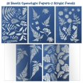 thumbnail image 3 of 38 Sheets Cyanotype Paper A4 Sun Print Paper Kit with 2 Clear Acrylic Sheets High Sensitivity Solar Drawing Paper, 3 of 9