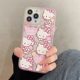 thumbnail image 3 of Funda de teléfono con dibujos animados de Hello Kitty para niñas, carcasa protectora anticaída para Iphone 12, 13pro Max, Kawaii, 3 of 3