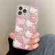 thumbnail image 4 of Funda de teléfono con dibujos animados de Hello Kitty para niñas, carcasa protectora anticaída para Iphone 12, 13pro Max, Kawaii, 4 of 4
