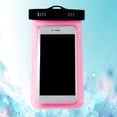 thumbnail image 2 of Waterproof Clear Sensitive PVC Touch Screen Phone Case Phone Bag for Smartphones up to 5.8 inch, 2 of 2