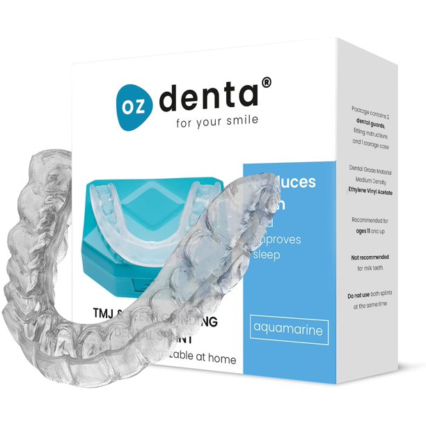 OzDenta 2 x Professional Dental Splint and Mouth Guard, TMJ Relief