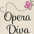 thumbnail image 3 of CafePress - Cute Opera Diva Tote Bag - Unisex Canvas Tote Bag, Beige, 1-Piece, 3 of 9