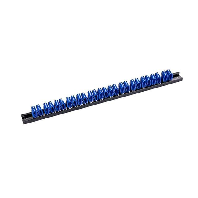 Screwdriver Storage Organizer Rack Shelf Easy to Install Tool Cabinet Wall Mount Blue