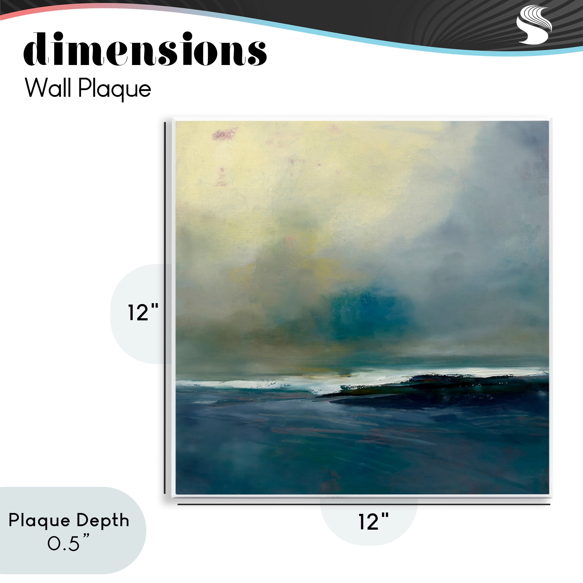 Stupell Industries Channeling Calm Horizon Wall Plaque Art, design by Patrick Dennis