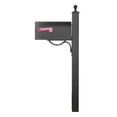 thumbnail image 3 of Outdoor Letter Holder Titan Aluminum Curbside Mailbox and Springfield Mailbox Post, 3 of 7