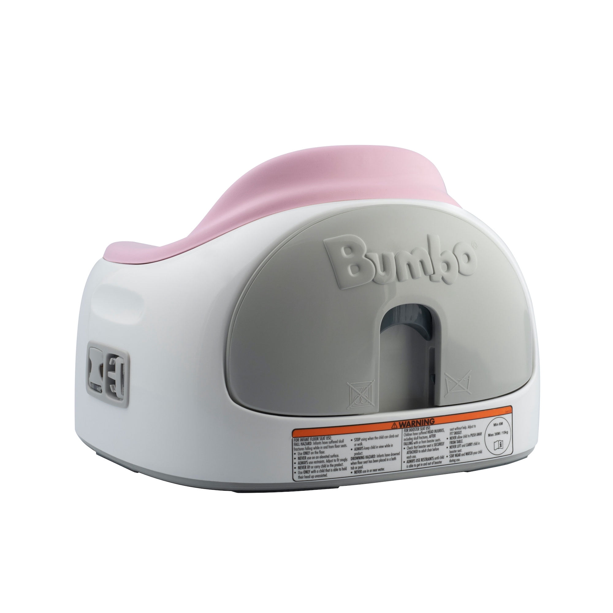 Bumbo Baby & Toddler Multi-Seat 3-in-1 Booster Seat/High Chair, Cradle Pink