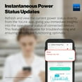 thumbnail image 3 of YoLink Smart Outdoor Energy Plug, IP65, 1800W, 15A Smart Plug with Real-Time Energy Monitoring, Automatic Safety Shutoff, Alexa & Google Assistant Compatible, Require YoLink Hub, 3 of 8