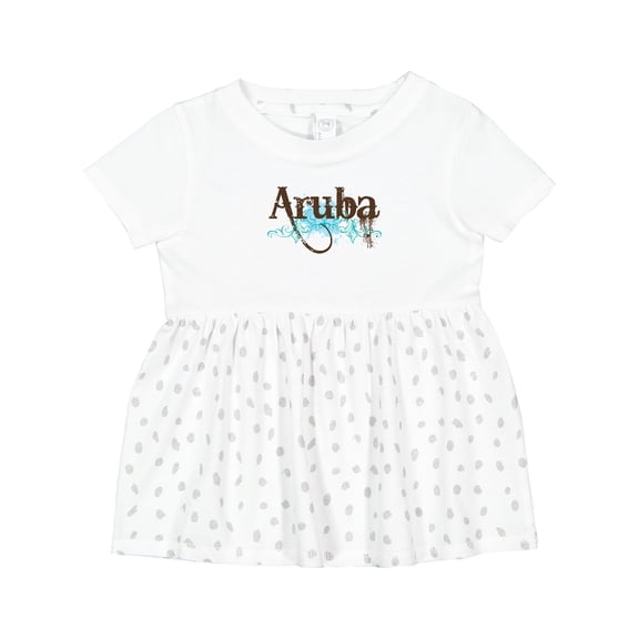 Inktastic Aruba Girls Baby Dress