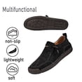thumbnail image 4 of Mens Casual Loafers Lightweight Walking Shoes Slip Resistant Driving Shoes Comfortable Fashion Oxford Shoes Black 9.5 US, 4 of 7