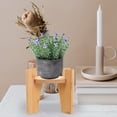 thumbnail image 2 of Wood Beverage Dispenser Stand Plant Stand Square Indoor Vase Stand Display Holder, 2 of 6
