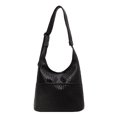 thumbnail image 1 of Bolso de hombro grande para mujer bolso de mano tejido versátil bolso bandolera bolso de compras, 1 of 9