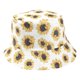 thumbnail image 2 of Sombreros de verano con protección solar, estampado de girasoles, para exteriores, estilo pescador, para mujer, 2 of 4