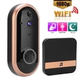 thumbnail image 3 of Timbre Con Vídeo WiFi HD 1080P Intercomunicador Bidireccional, Visión Nocturna Gran Angular, Conexión Inalámbrica, Monitoreo En Tiempo Real Para Seguridad Del Hogar, 3 of 7