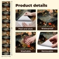 thumbnail image 5 of Peel and Stick Wallpaper Ethereal Night Scene Floating Light Orbs Wall Mural 17.7in x 9.8ft Self Adhesive Removable Wall Paper Renter Friendly Wallpaper for Nursery Bedroom Cabinets, 5 of 8