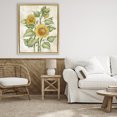 thumbnail image 3 of Stupell Industries Cottage Floral Journal Sunflower Gold Floating Frame Canvas Art, 25 x 31, by Paul Brent, 3 of 8