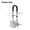 White with Black handle, variant on YUANLIN Adjustable Clamp-On Bathtub Grab Bar, Black, Height-Adjustable Safety Rail