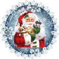 thumbnail image 1 of HOMFUN-pintura de diamantes 5D Diy "paisaje de Santa Claus", bordado de resina, punto de cruz hecho a mano, regalo, 1 of 4