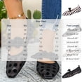 thumbnail image 3 of SuTry Women's Square Toe Mesh Flats Polka Dot Print Bow Detail Slip On Lightweight Comfortable Casual Walking Shoes(41), 3 of 9