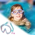 thumbnail image 3 of Gafas de natación infantiles con montura grande y antiniebla Gafas de natación de visión amplia para niños y niñas, 3 of 4