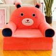 thumbnail image 3 of 1pc 50cm/19.68in Children's Multifunctional Cartoon Folding Small Sofa, Kindergarten Baby Learns To Sit On The Seat, Boys And Girls Lazy Sofa Can Be Disassembled And Washed, 3 of 5