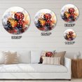 thumbnail image 4 of Designart "Dice at the Royale Casino IV" Casino & Games Oversized Wall Clock, 4 of 5