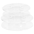 thumbnail image 1 of MOVTOTOP 2pcs 3d Filament Reel Smalll 3d Printer Filament Storage Racks Filament Spool Holder Smalll Extension Cord Reel Accessories For Workshops Transparent, 1 of 7