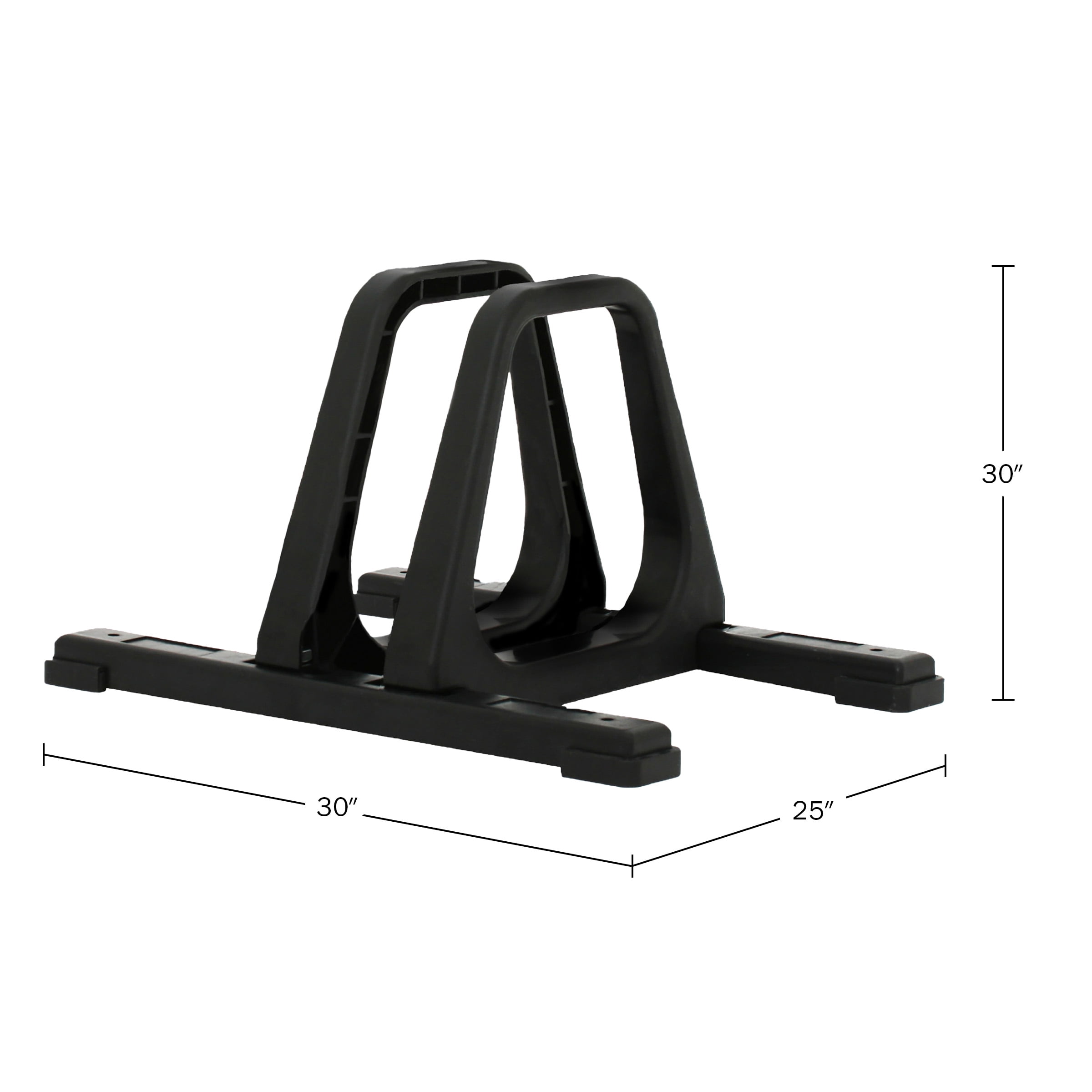 DTX Intl RAD Cycle Portable Floor Rack Bike Stand for Smaller Bikes, Black