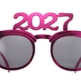 thumbnail image 3 of CRILSTYLEO 4Ud Gafas Fiesta 2027 Lentes Divertidas Plástico Para En Colores Surtidos, 3 of 5