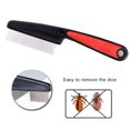 thumbnail image 5 of Flea Comb for Removing Fleas, Pet Comb Professional Flea Comb Stainless Steel Lice Comb Dust Comb, 5 of 5