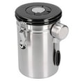 thumbnail image 1 of Ccdes Coffee Bean Container with Exhaust Valve Tea Leaf Storage Canister for Kitchen Use,Canister,Kitchen Accessory, 1 of 8